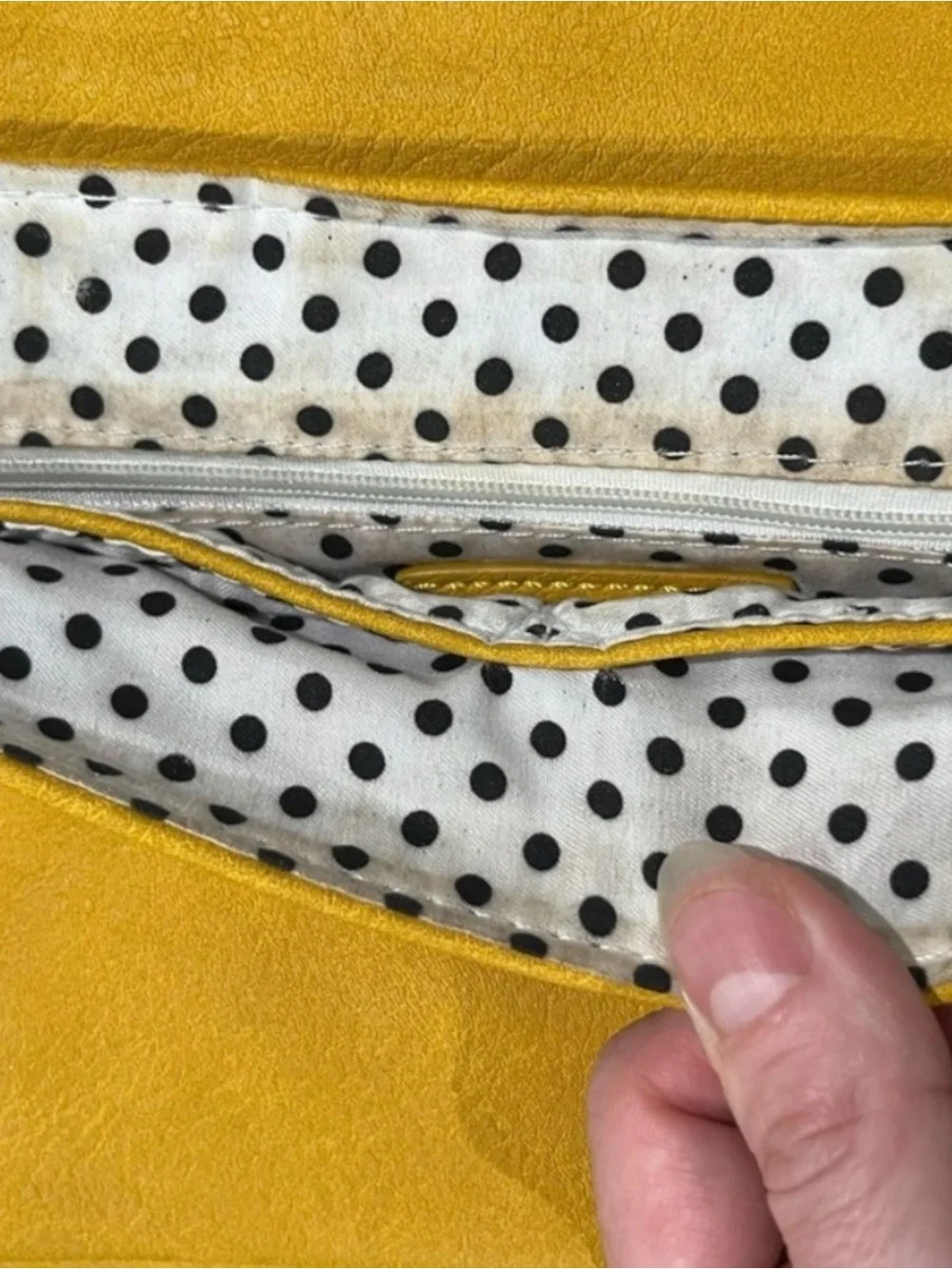 Urban Expressions Mustard Yellow Foldover Crossbody Clutch | chain & tassel